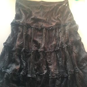 Renaissance style lace skirt